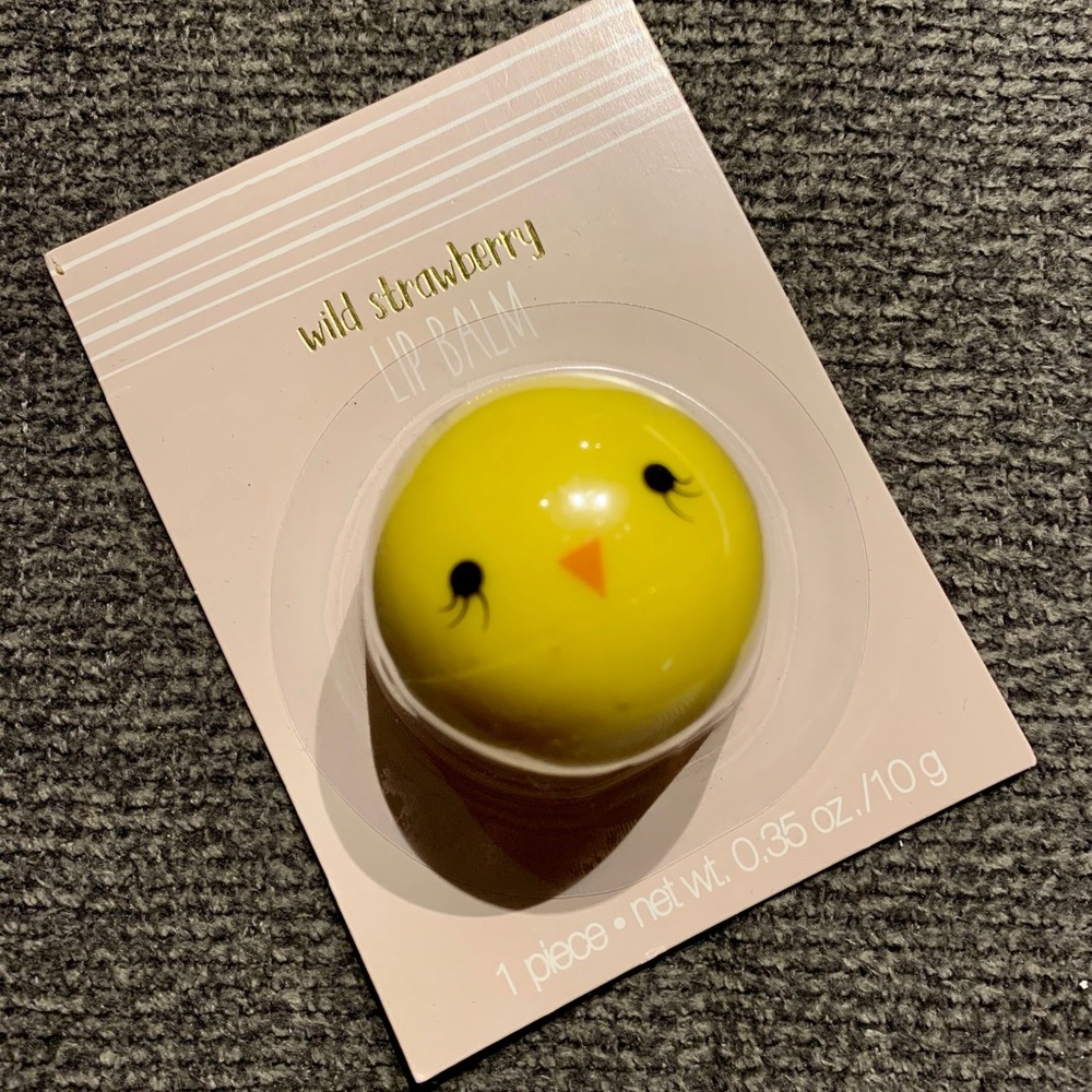 Wild strawberry lip balm!